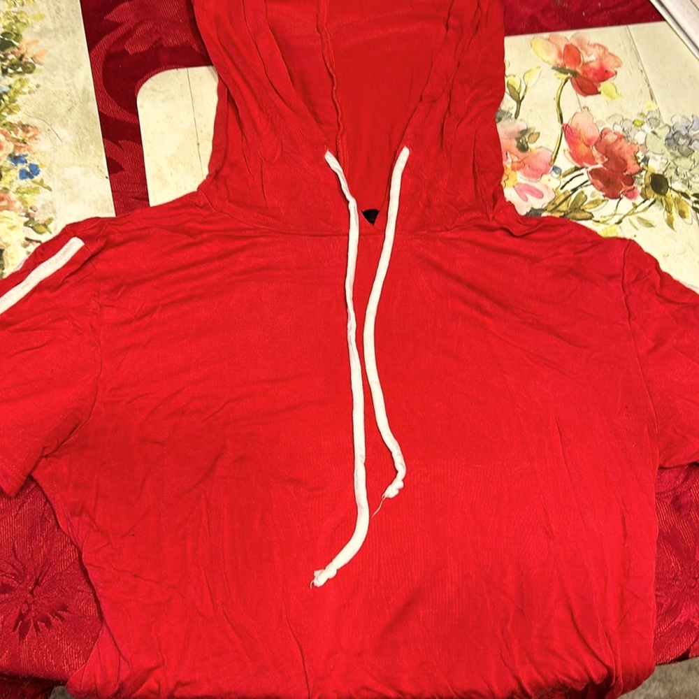 Red-Hooded Shirt